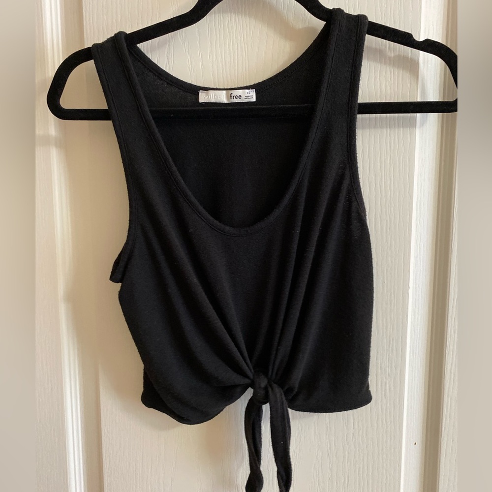 Wilfred Free Betsy Tie Front Tank Top